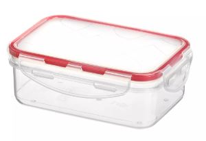 Контейнер для продуктов Modena прямоугольный 0,5л с защёлками (бесцветный)